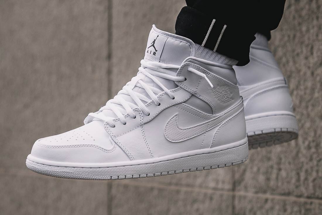 jordan 1 blanc